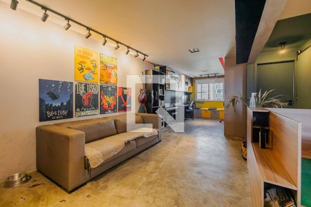 Sala de apartamento à venda com 1 quarto, 60m² em Cerqueira César, São Paulo