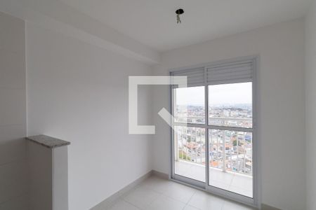 Sala e Cozinha de apartamento para alugar com 1 quarto, 29m² em Vila Ré, São Paulo