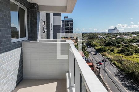 Varanda de apartamento para alugar com 1 quarto, 44m² em Stella Maris, Salvador