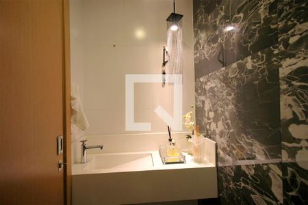 Lavabo da Sala de apartamento à venda com 3 quartos, 90m² em Sagrada Família, Belo Horizonte