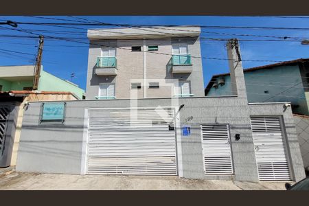 Fachada de apartamento à venda com 2 quartos, 45m² em Parque Novo Oratório, Santo André