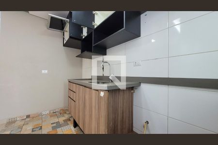 Cozinha de apartamento à venda com 2 quartos, 45m² em Parque Novo Oratório, Santo André