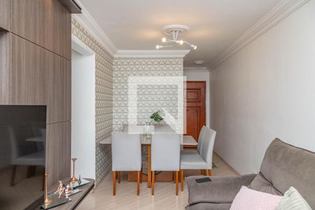 Sala de apartamento para alugar com 3 quartos, 69m² em Canhema, Diadema