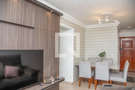 Sala de apartamento para alugar com 3 quartos, 69m² em Canhema, Diadema