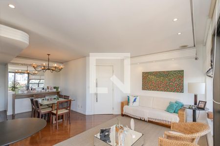 Sala de apartamento à venda com 3 quartos, 138m² em Cidade Monções, São Paulo