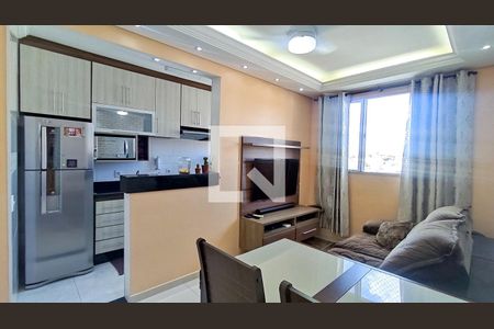 Sala de apartamento à venda com 2 quartos, 52m² em Recanto Quarto Centenario, Jundiaí