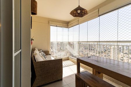 Varanda da Sala de apartamento à venda com 2 quartos, 80m² em Vila Brasílio Machado, São Paulo