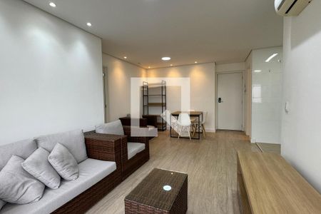 Sala de apartamento à venda com 1 quarto, 52m² em Alphaville Industrial, Barueri