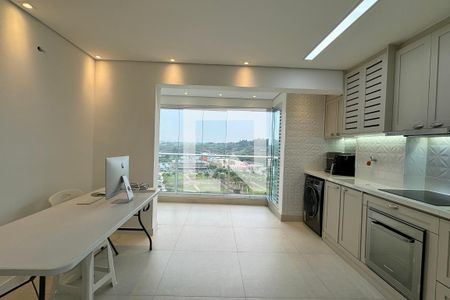 Sala de apartamento à venda com 2 quartos, 57m² em Bethaville I, Barueri