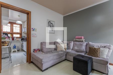 Sala de apartamento à venda com 2 quartos, 61m² em Petrópolis, Porto Alegre