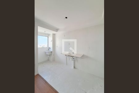 Cozinha de apartamento à venda com 1 quarto, 32m² em Vila Paulicéia, São Paulo