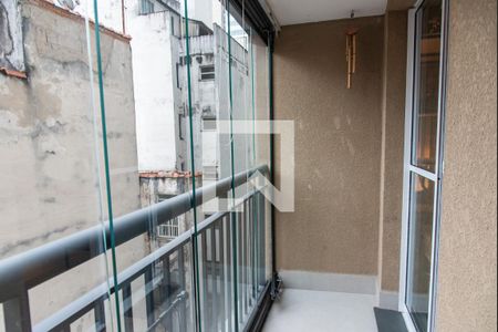 Varanda de apartamento para alugar com 1 quarto, 28m² em Sé, São Paulo