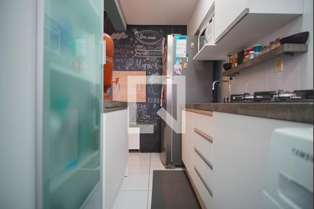 Cozinha de apartamento à venda com 2 quartos, 61m² em Cristo Redentor, Porto Alegre