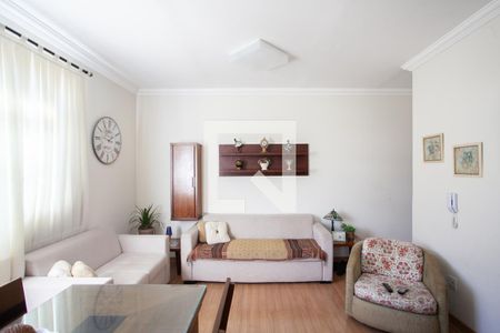 Sala de apartamento à venda com 3 quartos, 70m² em Santa Branca, Belo Horizonte