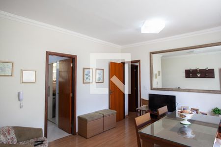 Sala de apartamento à venda com 3 quartos, 70m² em Santa Branca, Belo Horizonte