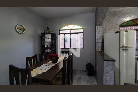 Sala jantar de casa à venda com 4 quartos, 200m² em Tropical, Contagem