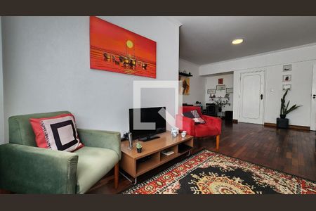 Sala de apartamento para alugar com 3 quartos, 160m² em José Menino, Santos