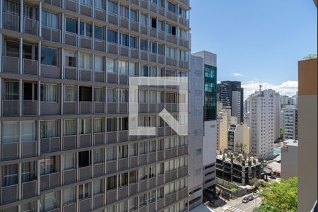 Vista da Sala de apartamento para alugar com 1 quarto, 33m² em Consolação, São Paulo