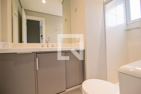 Banheiro Suite 1 de apartamento para alugar com 2 quartos, 82m² em Vila Homero, Indaiatuba