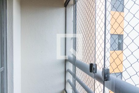 Varanda da sala de apartamento à venda com 2 quartos, 54m² em Centro, Diadema