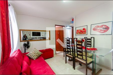 Sala de apartamento à venda com 2 quartos, 48m² em Jardim Antartica, São Paulo