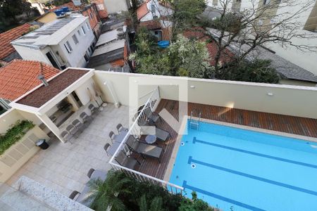 Vista da Sacada da Sala de apartamento para alugar com 2 quartos, 57m² em Jardim, Santo André