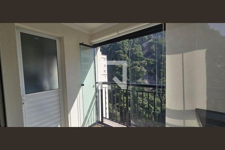 Varanda da Sala de apartamento para alugar com 2 quartos, 62m² em Marapé, Santos