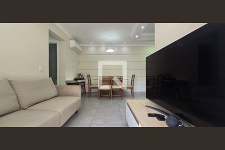 Sala de apartamento para alugar com 2 quartos, 62m² em Marapé, Santos