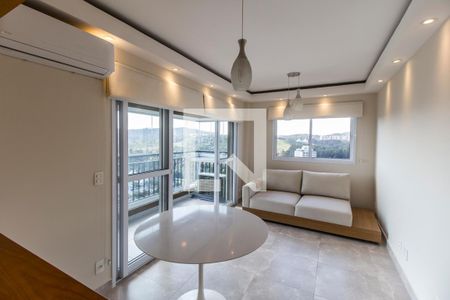 sala de apartamento para alugar com 2 quartos, 70m² em Melville Empresarial I E Ii, Barueri