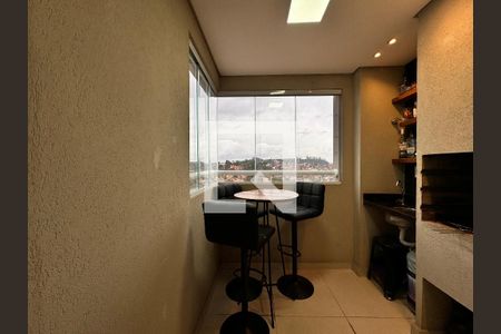 Varanda gourmet de apartamento para alugar com 2 quartos, 53m² em Vila Tibiriçá, Santo André