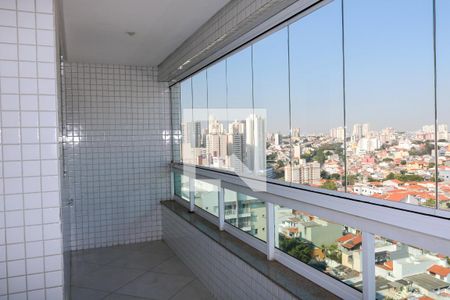 Varanda da Sala de apartamento à venda com 3 quartos, 130m² em Barcelona, São Caetano do Sul