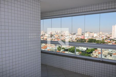 Varanda da Sala de apartamento à venda com 3 quartos, 130m² em Barcelona, São Caetano do Sul