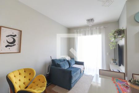 Sala de apartamento para alugar com 2 quartos, 52m² em Jardim das Samambaias, Jundiaí