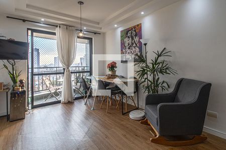 Sala de apartamento à venda com 3 quartos, 72m² em Vila Moinho Velho, São Paulo