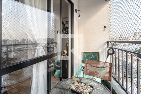 Sacada de apartamento à venda com 3 quartos, 72m² em Vila Moinho Velho, São Paulo