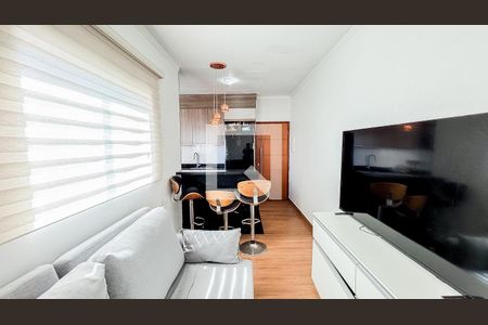 Sala - Sala de Jantar de apartamento à venda com 2 quartos, 47m² em Vila Bela Vista, Santo André