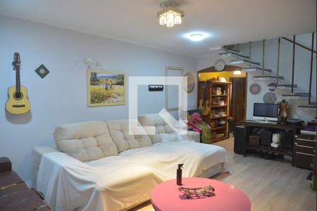 Sala de casa à venda com 3 quartos, 180m² em Campestre, Santo André