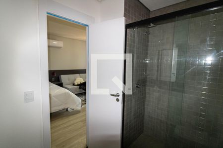 Banheiro de kitnet/studio para alugar com 1 quarto, 30m² em Centro Histórico, Porto Alegre