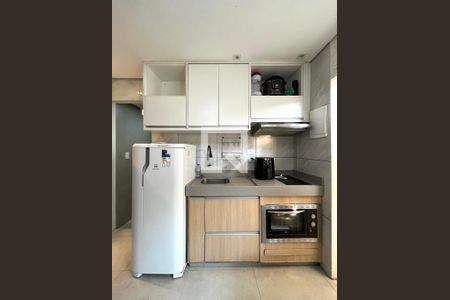 Cozinha de kitnet/studio à venda com 1 quarto, 18m² em Planalto Paulista, São Paulo