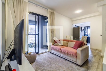 Sala de apartamento à venda com 2 quartos, 60m² em Pinheiros, São Paulo