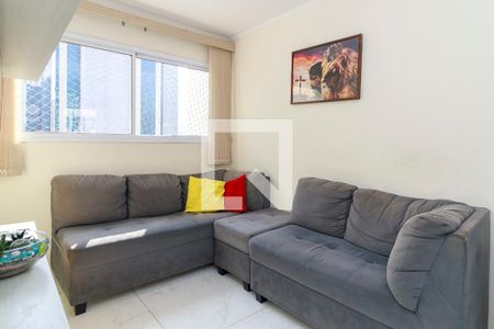 Sala de apartamento para alugar com 2 quartos, 52m² em Cidade Monções, São Paulo