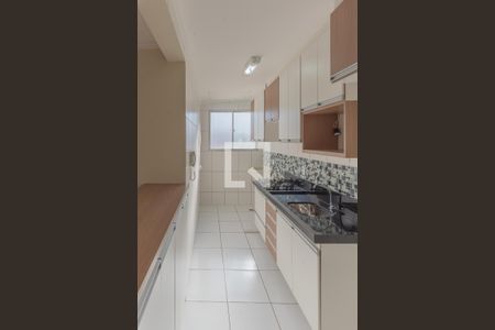 Cozinha de apartamento à venda com 2 quartos, 45m² em Vila Carminha, Campinas