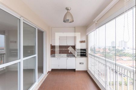 Sacada da Sala e Churrasqueira de apartamento à venda com 3 quartos, 130m² em Parque Prado, Campinas