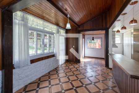 Sala de Jantar de casa de condomínio para alugar com 4 quartos, 1200m² em Vila Del Rey, Nova Lima