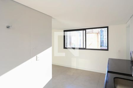 Sala/Cozinha de apartamento à venda com 2 quartos, 63m² em Santo Agostinho, Belo Horizonte