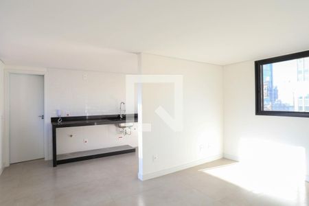 Sala/Cozinha de apartamento à venda com 2 quartos, 63m² em Santo Agostinho, Belo Horizonte