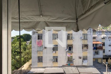 Vista da Sala de apartamento à venda com 2 quartos, 48m² em Olaria, Rio de Janeiro