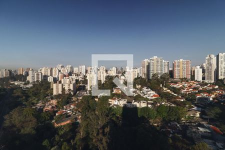 Vista da Varanda da Sala de apartamento para alugar com 3 quartos, 86m² em Paraíso do Morumbi, São Paulo