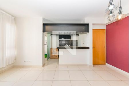 Sala de apartamento à venda com 2 quartos, 70m² em Vila da Serra, Nova Lima