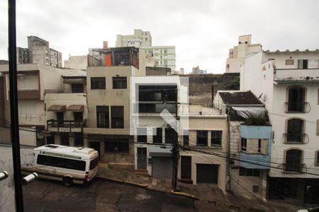 Vista do Quarto Suíte de apartamento à venda com 1 quarto, 43m² em Centro Histórico, Porto Alegre